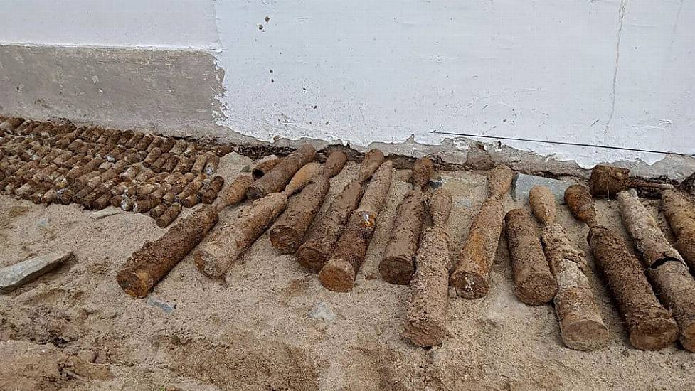 Thousands Of Pieces Of Unexploded Ordnance Found Buried At Cambodian School