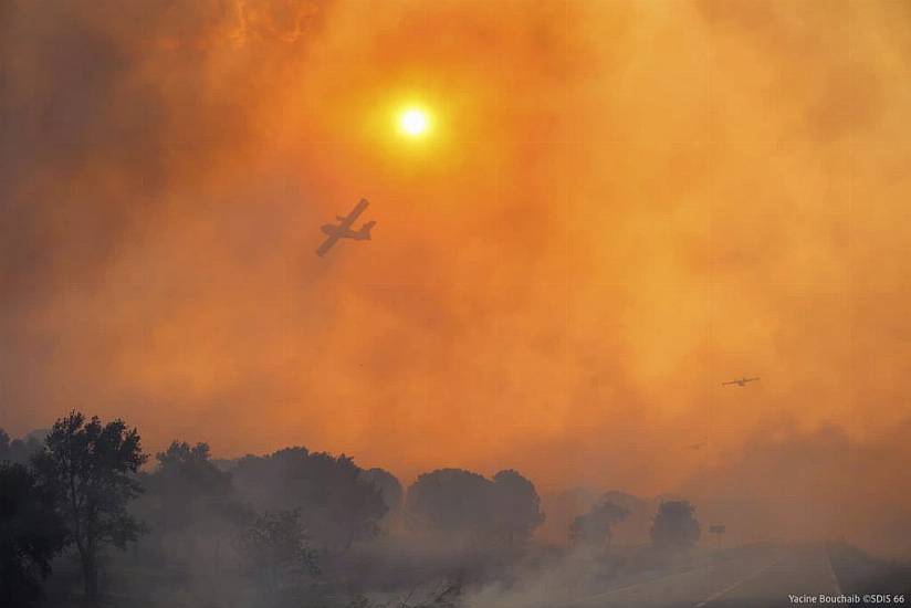 Most Holidaymakers Return To Their Campsites After Pyrenees Wildfire