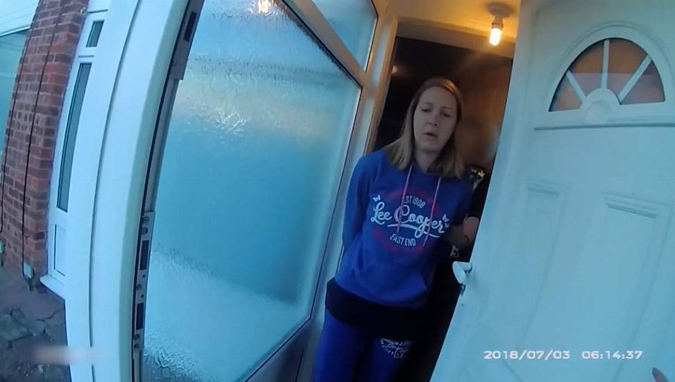 Footage Shows Killer Nurse Lucy Letby Being Arrested At Her Home