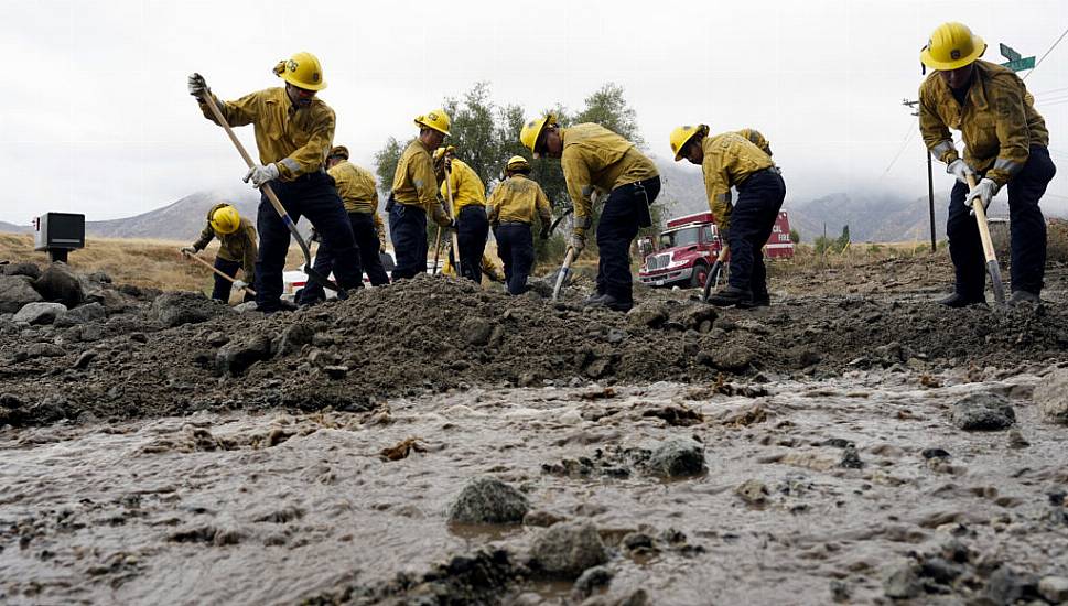 Rescue Crews Dig Towns Out Of The Mud As Tropical Storm Hilary Weakens