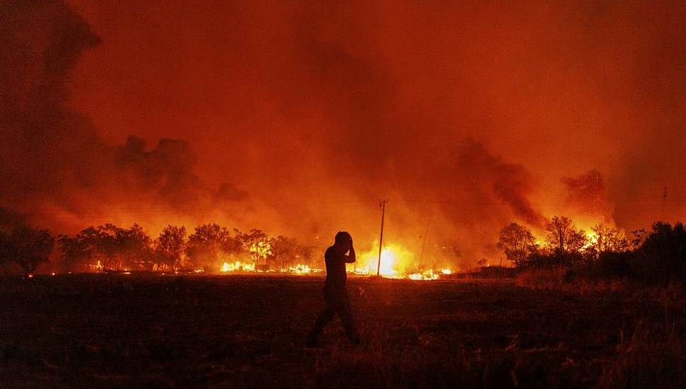 Greece Wildfire Forces Evacuation Of More Villages And Hospital