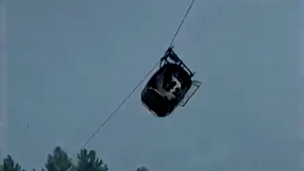 First Two Children Rescued From Cable Car Dangling Above Pakistan Canyon