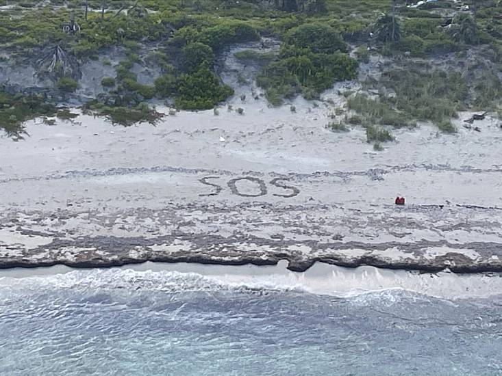 Us Coast Guard Rescues Man Stranded For Three Days On Bahamas Island