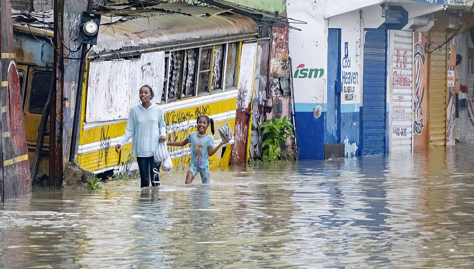 Tropical Storm Franklin Makes Landfall On Haiti And Dominican Republic