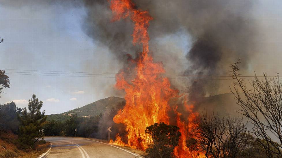 European Crews Join Battle Against Wildfires That Have Left 20 Dead In Greece