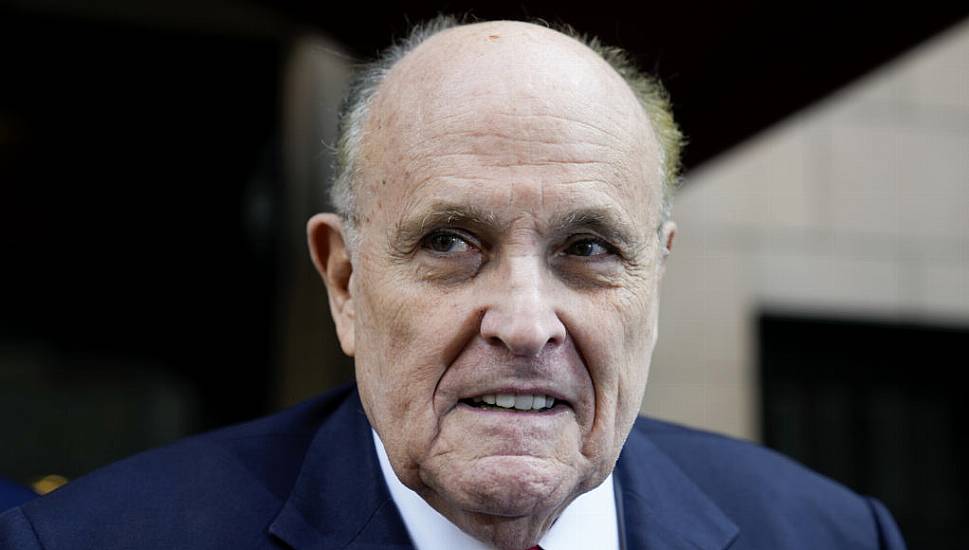 Giuliani Expected To Turn Himself In On Georgia 2020 Election Indictment Charges