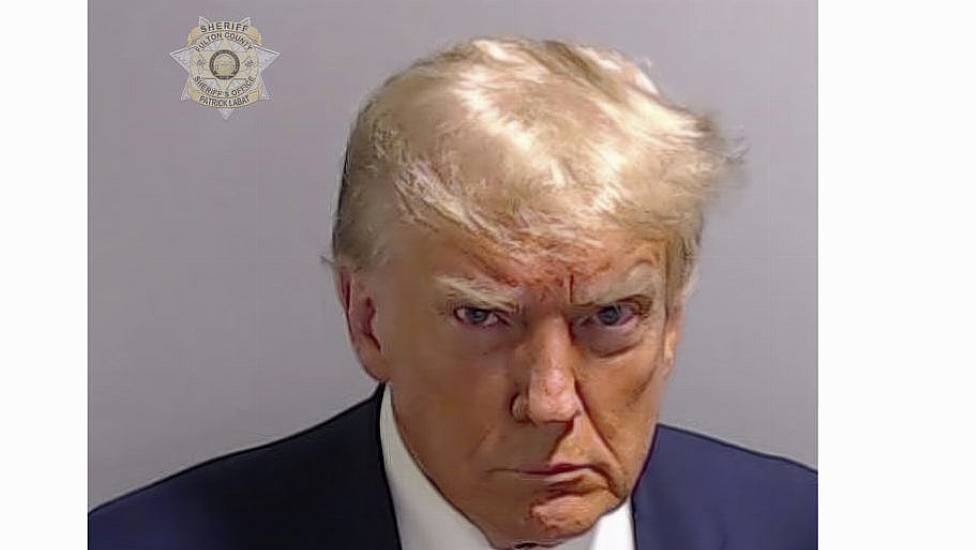 Trump Mugshot Released After Visit To Atlanta Jail