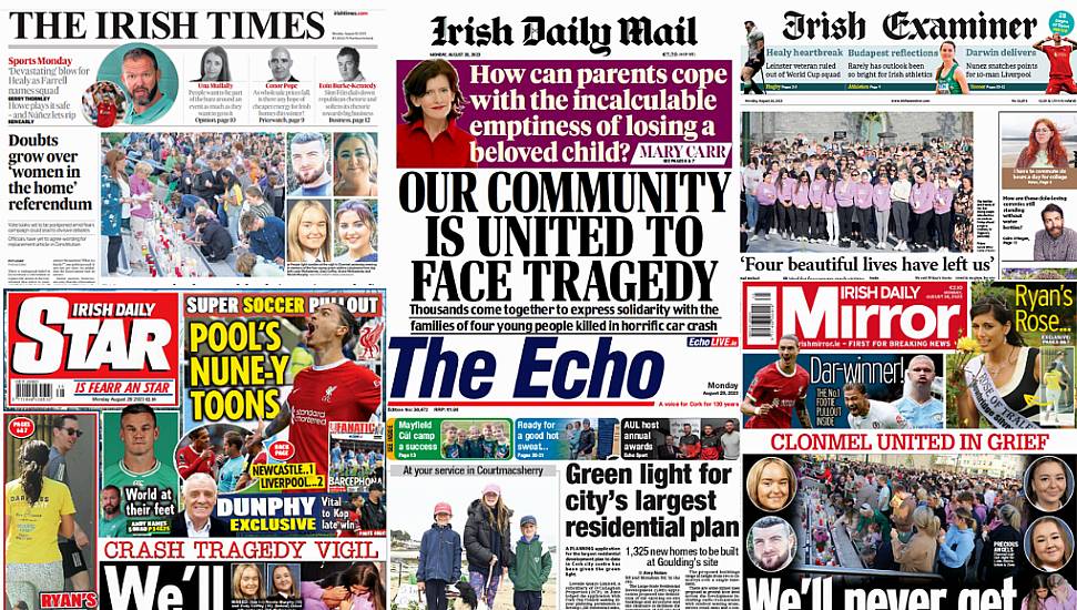 What The Papers Say: Monday's Front Pages