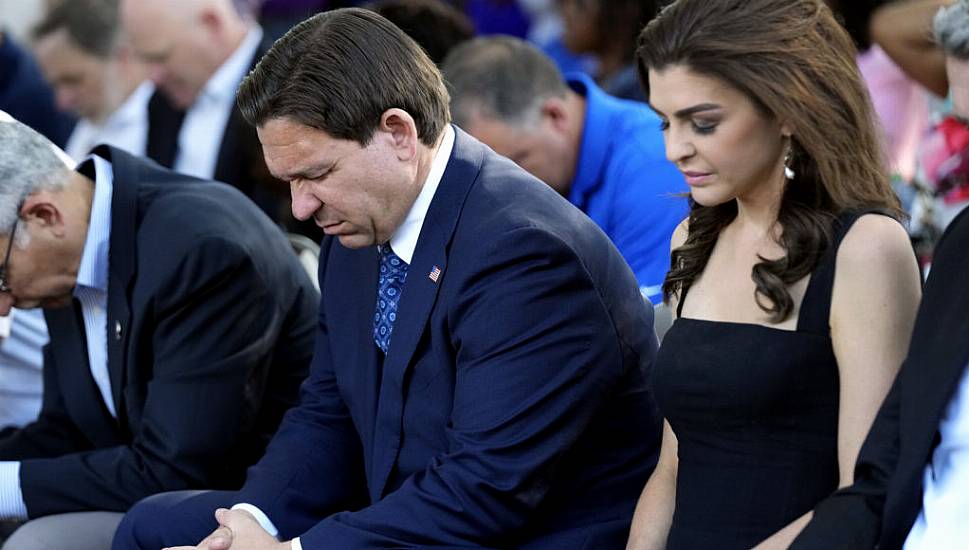 Ron Desantis Booed At Vigil As Hundreds Mourn Racist Killings