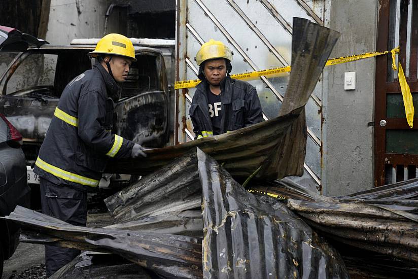 15 Killed In Clothing Factory Fire In The Philippines