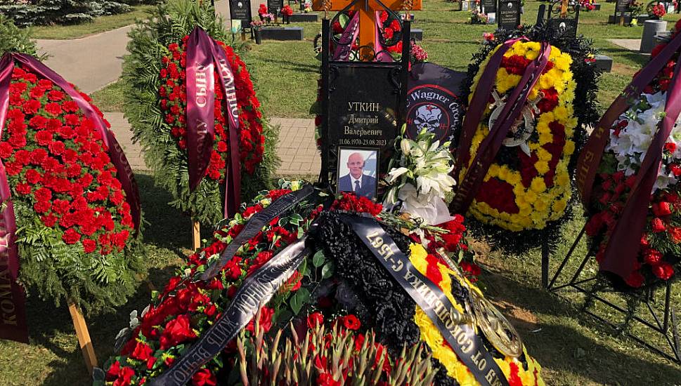 Wagner Mercenary Group’s Second-In-Command Utkin Buried In Quiet Moscow Ceremony