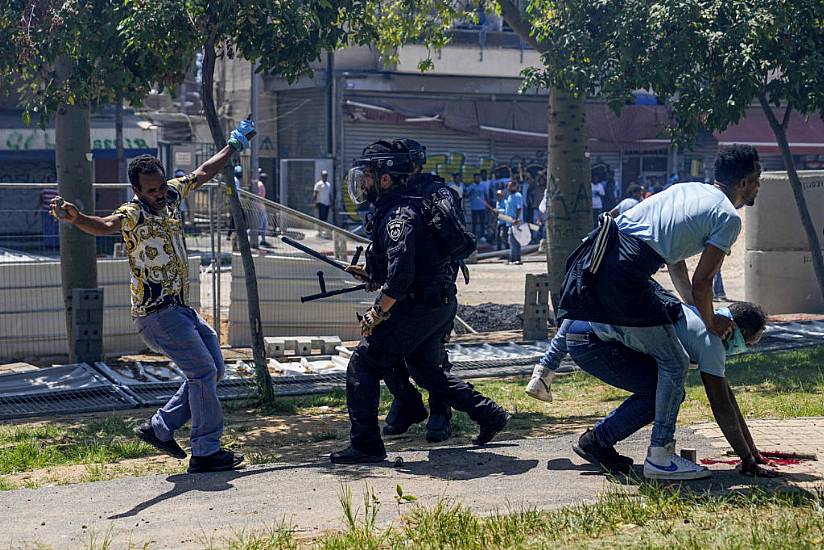 Dozens Injured In A Protest By Asylum-Seekers Outside Eritrean Embassy In Israel