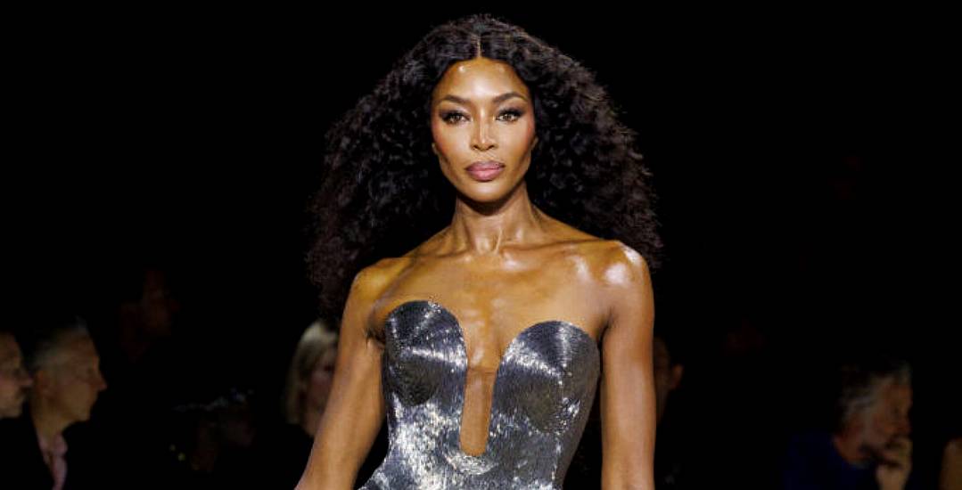 Naomi Campbell On The Catwalk At Sarah Burton’s Final Alexander Mcqueen Show