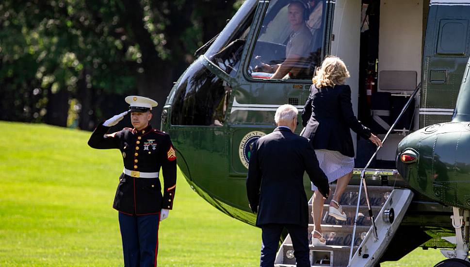 Biden Surveys Storm Damage In Florida, Will Not Meet With Desantis