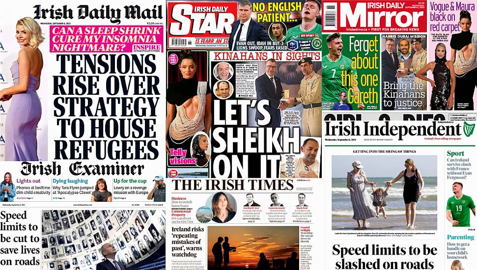 What The Papers Say: Wednesday's Front Pages