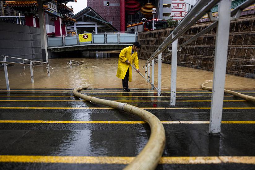 Two Dead Amid Extreme Rain And Flash Flooding In Hong Kong