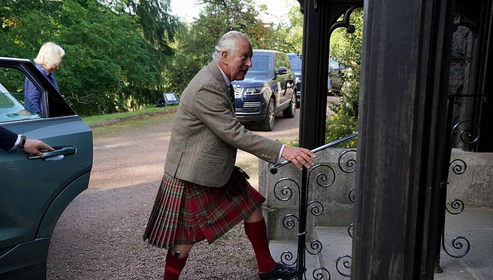 Charles And Camilla Attend Church To Remember Britain's Queen Elizabeth Ii