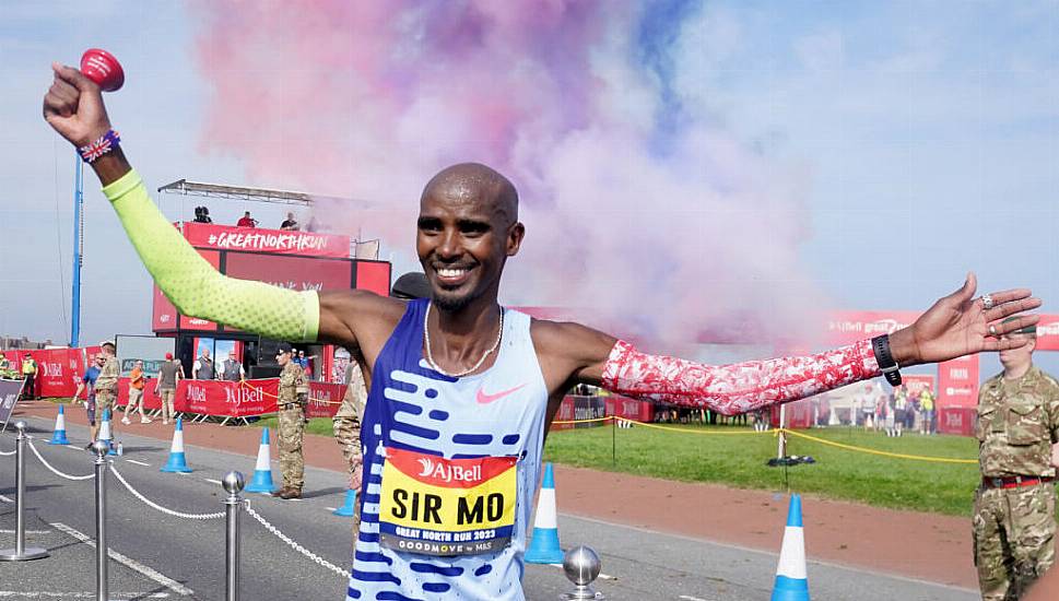 Mo Farah Brings 'Amazing Journey' To An End At Great North Run