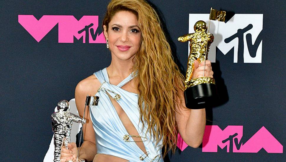 Taylor Swift And Shakira Lead The Charge In Slit Dresses At The 2023 Mtv Video Music Awards