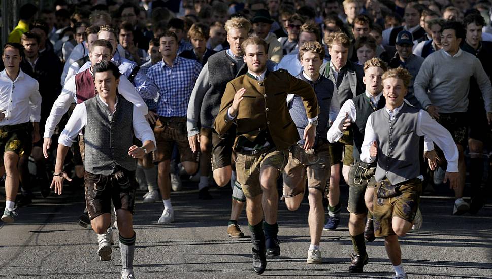 Beer Flows And Crowds Descend On Munich For The Official Start Of Oktoberfest