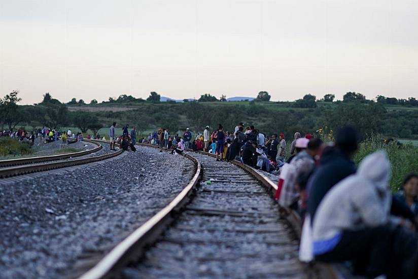 Trains Halted In Mexico After Migrants Are Injured While Climbing On Board