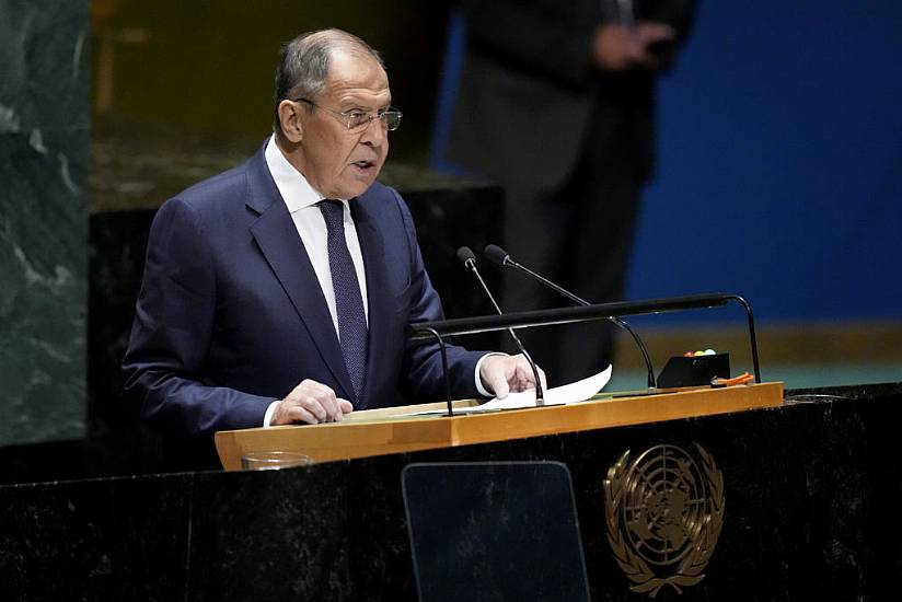 Russian Minister Lashes Out At The West But Barely Mentions Ukraine In Un Speech