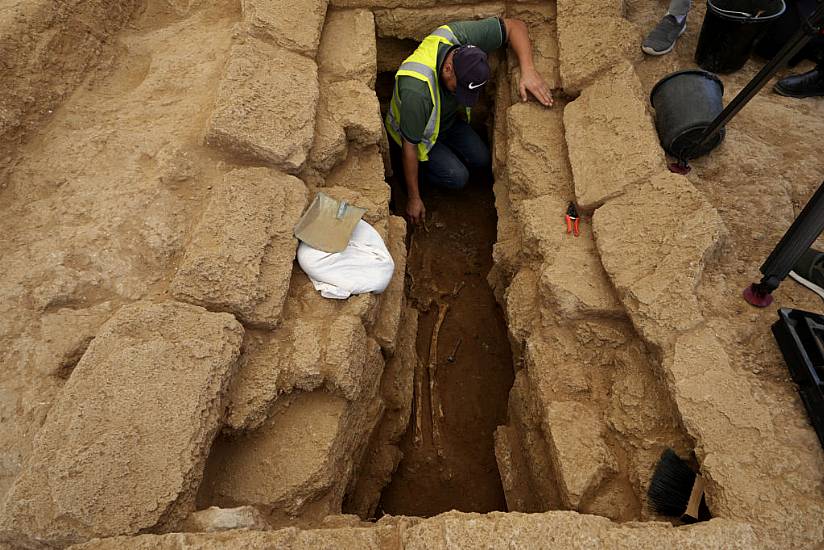 Archaeologists Find Largest Cemetery Discovered In Gaza And Rare Lead Sarcophogi