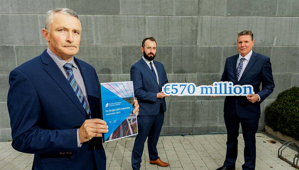 Government Urged To Provide €570 Million For North And Western Regions