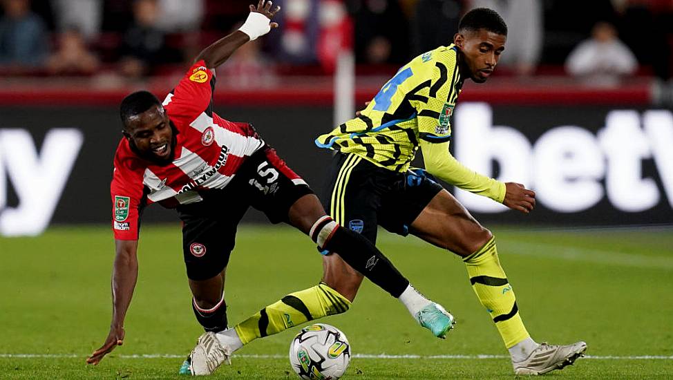 Reiss Nelson Helps Arsenal Edge Past Brentford In Carabao Cup