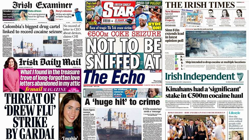 What The Papers Say: Thursday's Front Pages