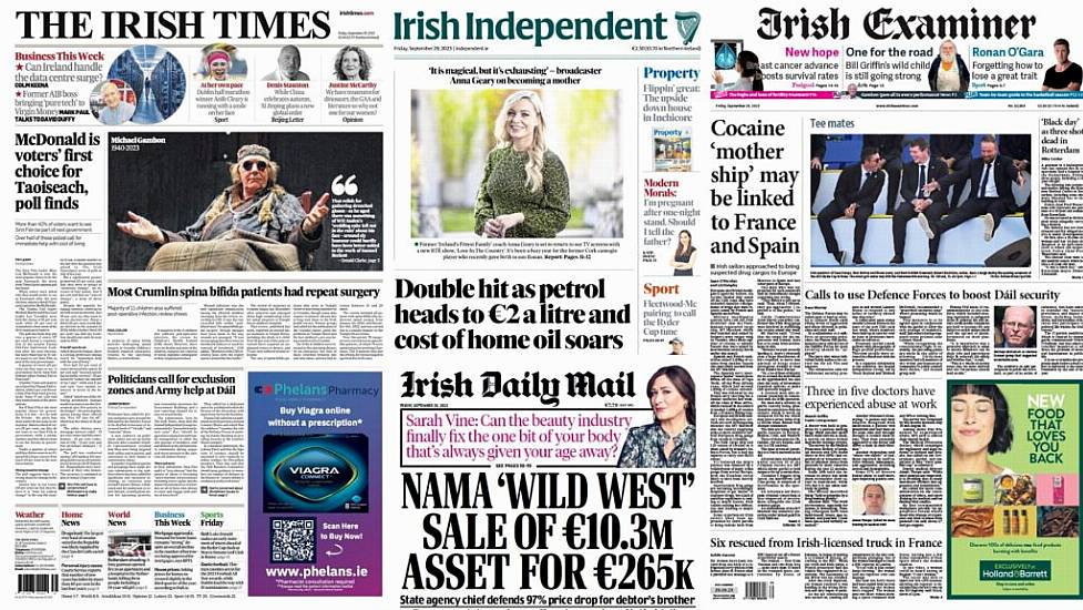 What The Papers Say: Friday's Front Pages