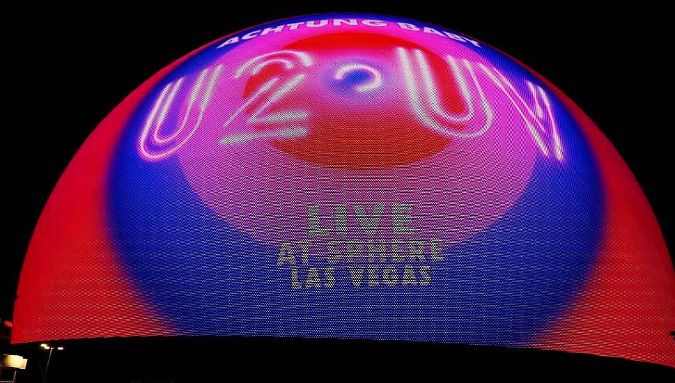 In Pictures: U2 Kick-Off First Of 25 Shows At The Sphere In Las Vegas