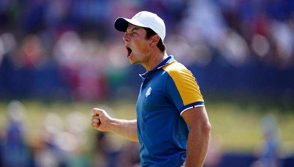 Viktor Hovland Fires Up Europe As Ryder Cup Finishing Line Comes Into View