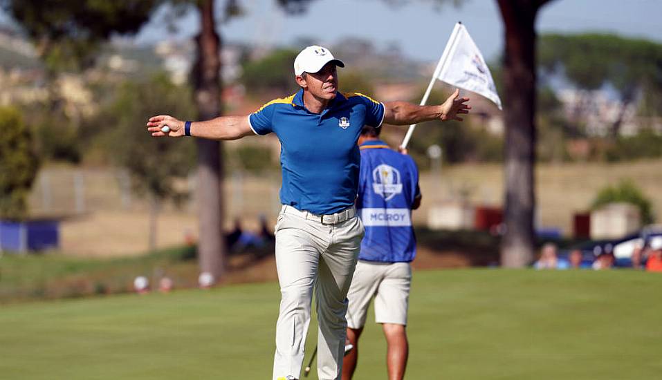 Ryder Cup: Emotional Rory Mcilroy Fights Back Tears As He Leads Europe To Victory