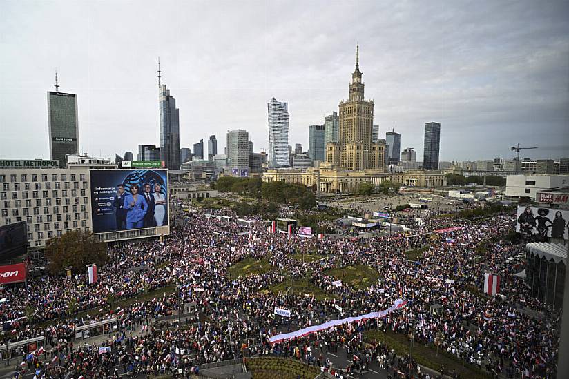 Opposition Leader Donald Tusk Says Change ‘Inevitable’ At Polish Election Rally