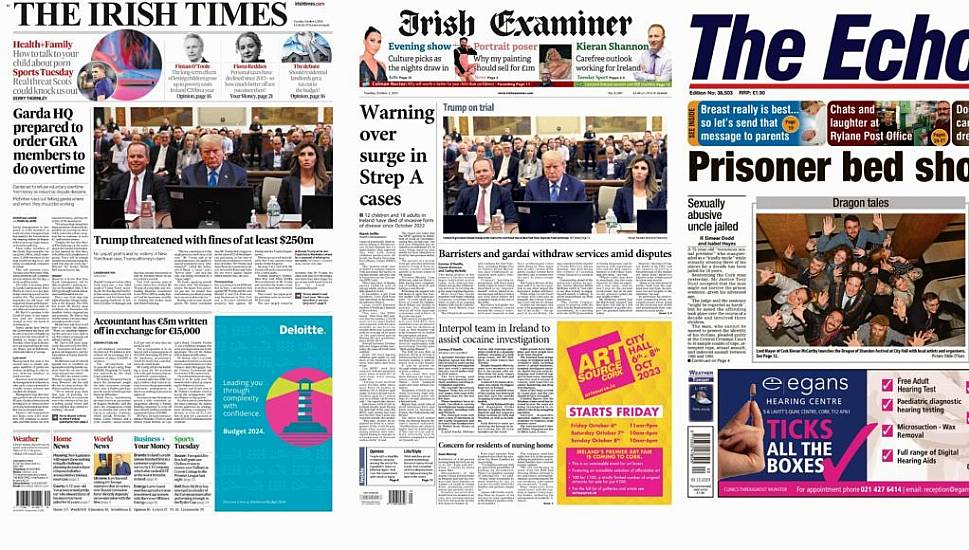 What The Papers Say: Tuesday's Front Pages