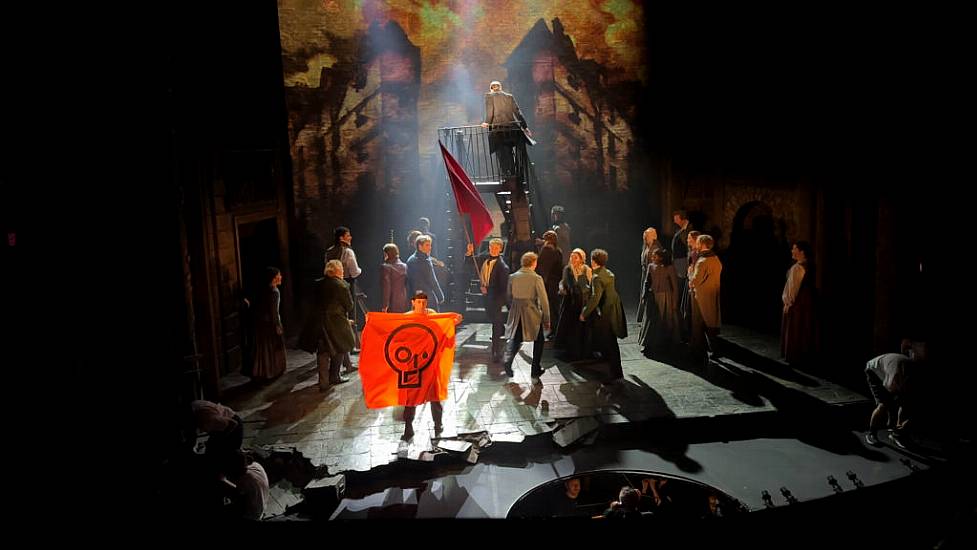 Just Stop Oil Protesters Disrupt West End Performance Of Les Miserables