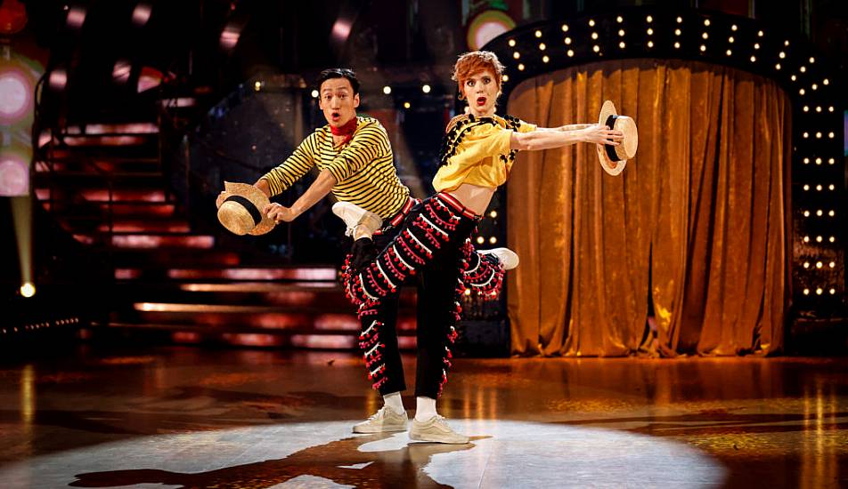 Irish Star Angela Scanlon Tops Strictly Leader Board With Movie Week Charleston