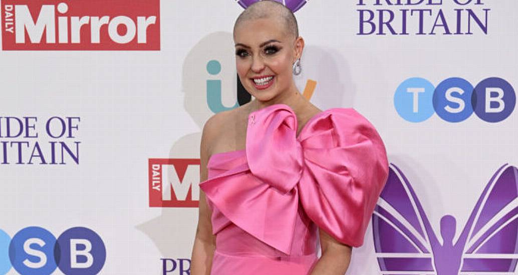 Strictly’s Amy Dowden Styles Shaved Head At Pride Of Britain Awards