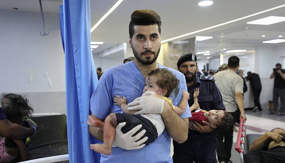 Morgue At Gaza’s Biggest Hospital Overflows As Israeli Attacks Intensify