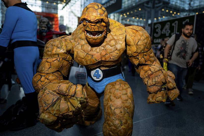 In Pictures: Superheroes Ready For Action At New York Comic Con