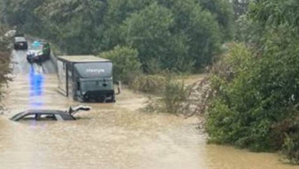 Emergency Crews Rescue 20 People From Care Home Trapped By Floods