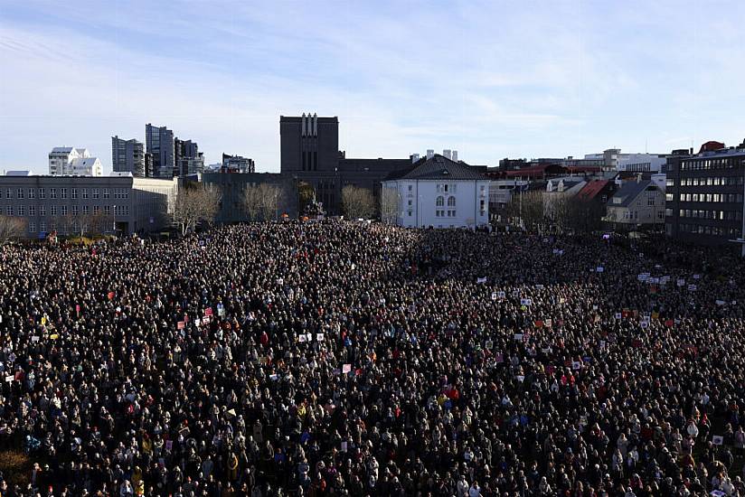 Women In Iceland Including Pm Go On Strike For Equal Pay And An End To Violence