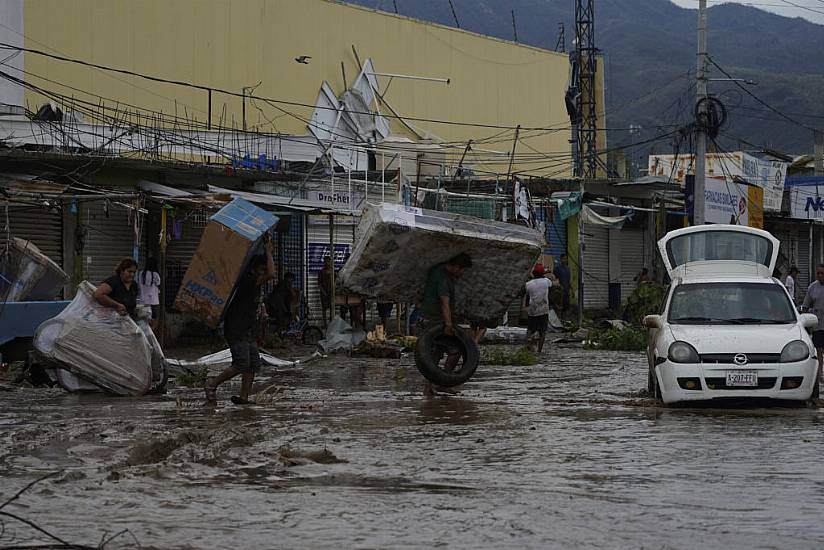 Hurricane Otis Unleashes Massive Flooding In Acapulco, Mexico