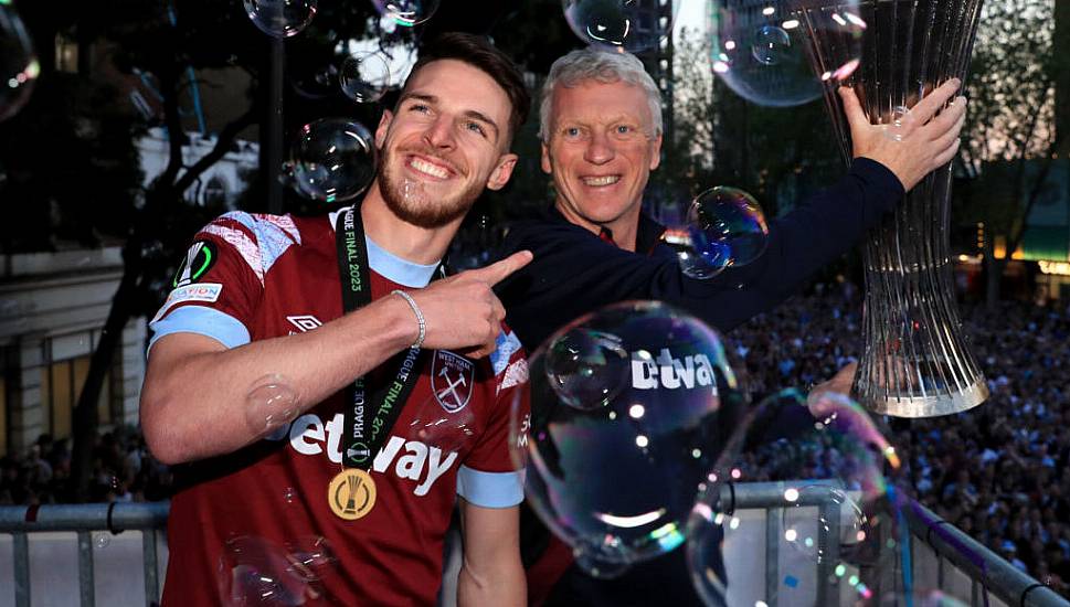 David Moyes Feels Declan Rice Should Be Welcomed Back When West Ham Host Arsenal