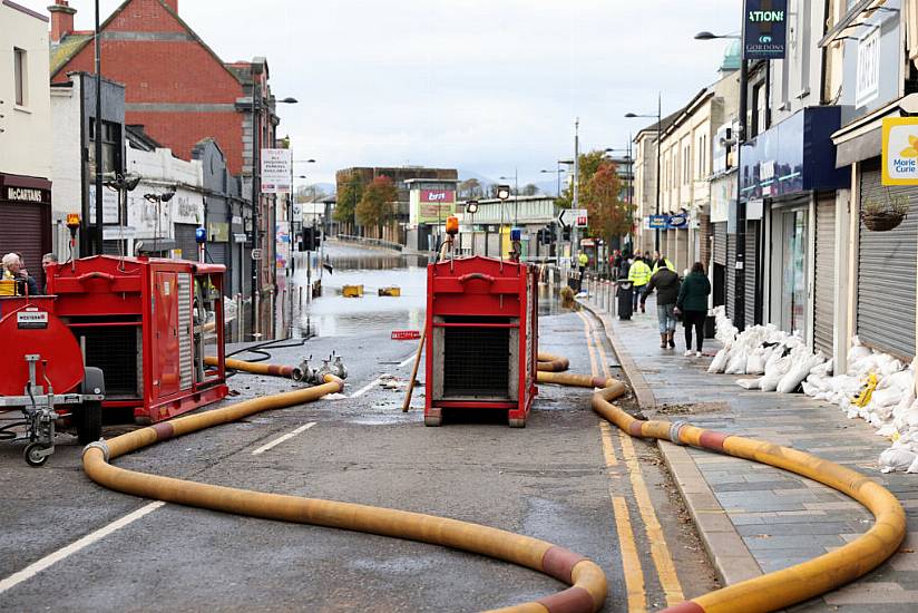 Operation To Clear Floodwaters Continues In Downpatrick