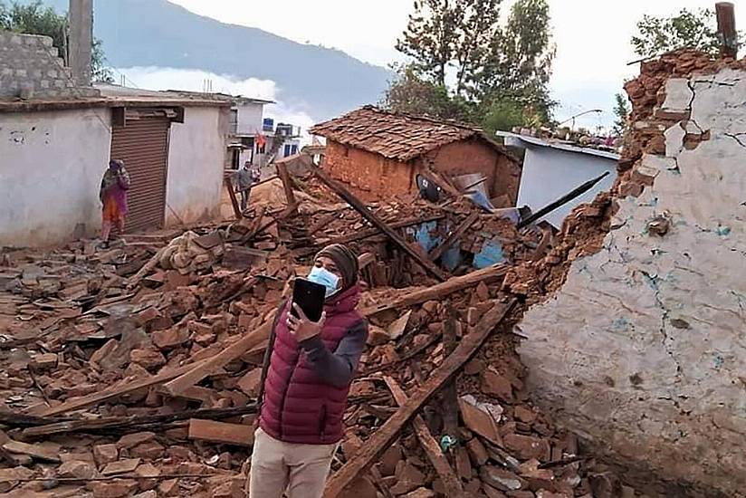 Thousands Sleep Outside In Nepal After Earthquake Kills At Least 157 People