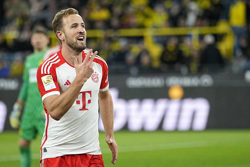 Harry Kane Scores Hat-Trick As Bayern Munich Hammer Borussia Dortmund