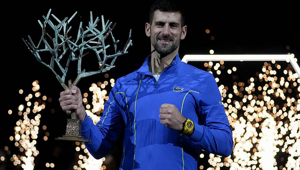 Novak Djokovic Sets Sights On Major Goals After Securing Paris Masters Title