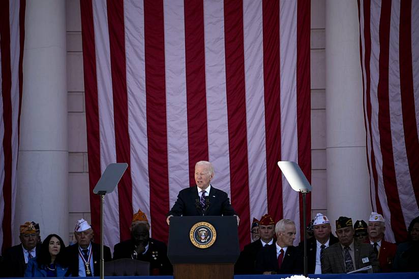 Veterans Are ‘Steel Spine Of This Nation’, Says Biden